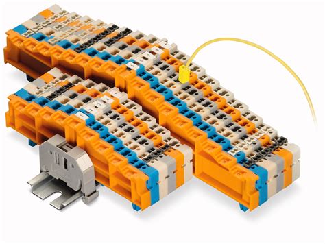 wago din rail terminal blocks